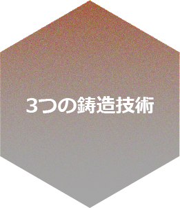 3つの鋳造技術